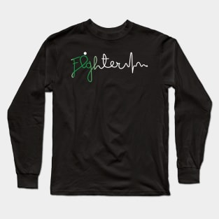 Fighter- Gastroparesis Gifts Gastroparesis Awareness Long Sleeve T-Shirt